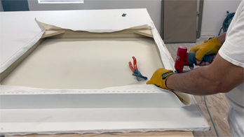 Our canvases are considered the best canvas for acrylic painting because they are triple-primed, tightly tensioned, and framed in heavy-duty bars. Available in any custom dimension and shipped in wooden crates to ensure flatness. Perfect base for vibrant color work.