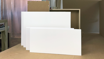 Transform blank canvas into art-ready surfaces built to your exact specifications. Each canvas is tightly stretched over heavy-duty frames, professionally primed, and arrives ready to paint. The solid wood shipping box protects your blank canvas until the first stroke.