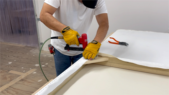 Get blank canvas on frame already mounted to your size and pre-primed for immediate painting or display. Each canvas arrives square, tight, and crate-protected. Great for artists wanting instant studio setup.