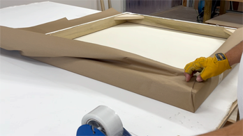 Canvas boards for painting combine a sturdy substrate with custom sizing, primed and ready to hang or display. Each panel is mounted flush, boxed in wood and designed for quick-access work on the go. Durable, portable, and professional.