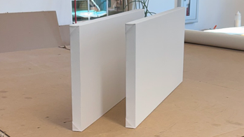 Our canvas website showcases custom-built stretched canvases in any dimension or depth you choose. Order online and receive a tightly stretched, primed canvas shipped in a solid wood crate. Easy ordering meets professional output—without compromise.