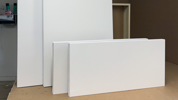 Grab a discount stretched canvas print built to your chosen size and tension spec. Each print arrives mounted, primed, and shipped in wood crate protection. High quality meets affordability with secure delivery.