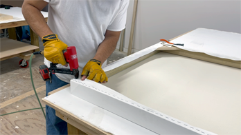 Experience gallery wrapping done professionally with our traditional canvases built to your custom specs. Each is tightly stretched over deep frames and primed, ready to hang, and boxes arrive in wood crates. Ideal for modern or traditional gallery installations.