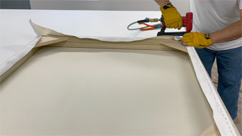 Transform digital files onto canvas—our stretch canvas digital painting service puts your artwork onto tight, primed custom canvases. Each canvas is built to size and shipped in wood crates for safe handling. High-resolution meets robust presentation.