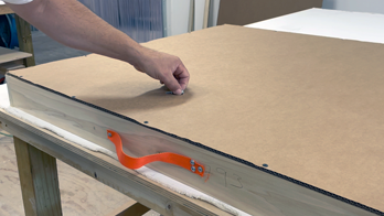 We include stretch canvas how to corners guidance so you know how our tight corner tensioning works and remains maintained. Each canvas arrives pre-stretched on heavy-duty bars and tensioned properly. Ships in a wooden box that preserves perfection.