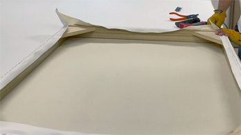 Our stretched canvas kits include everything you need: custom stretcher bars, pre-primed canvas, and tensioning pliers. Or choose a pre-built canvas that arrives paint-ready in a wood crate. DIY meets professional support.