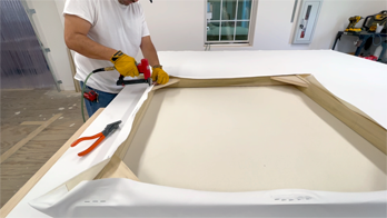 Order stretched canvas LA—with local production, custom dimensions, tight tension, and solid wood crate delivery. Each primed canvas arrives ready to paint or show. Local manufacturing, gallery-caliber output.