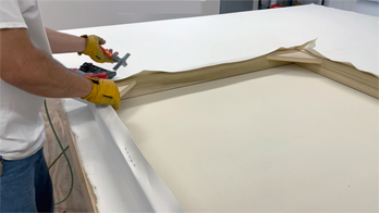 Wholesale blank canvas orders give you custom sizing, robust framing, and bulk quantities all primed and stretched. Each canvas is delivered in wood crates built for volume. Studio efficiency with professional finish.